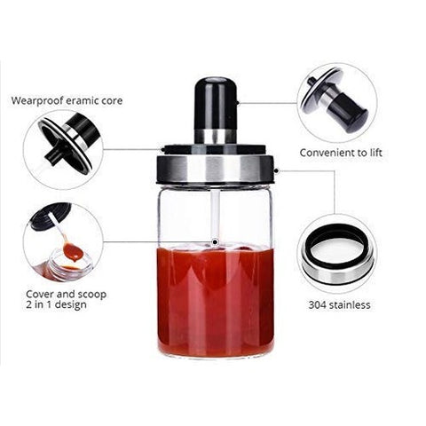 Home.Co- Spice Jar Honey