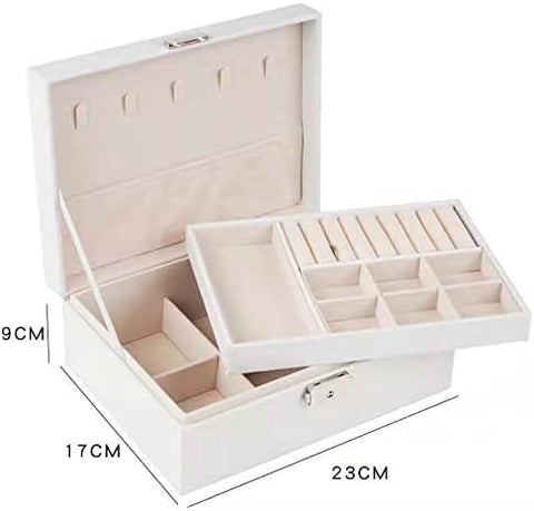Home.Co - Jewellery Box Large- White