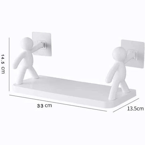 Home.Co - Self-Adhesive Character Wall Shelf