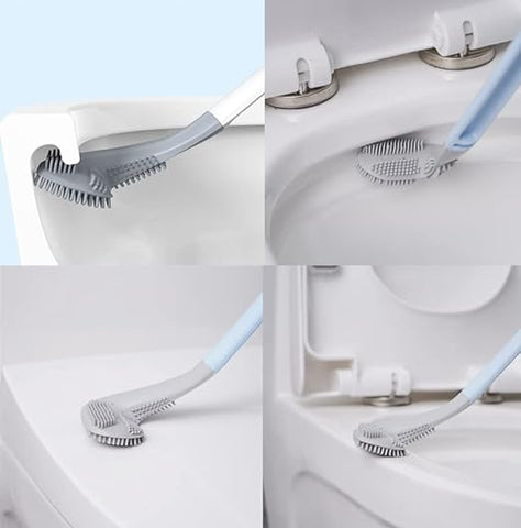 Home.co- Gold Shaped  Toiler Brush