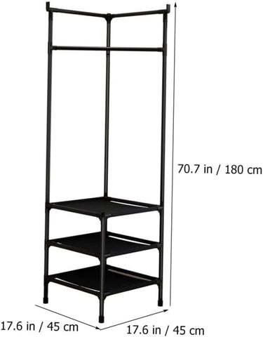 Home.Co- Attachable Wall Corner Rack