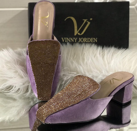 Vinny Jordan Original Block Heels (with brand box)
