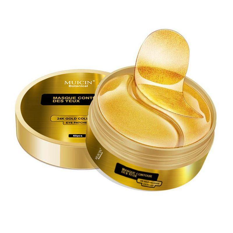 MUICIN - Gold Infused Collagen Eye Patches - Luxurious Eye Revitalizer
