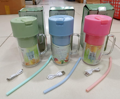 Crusher  juicer Blender With Straw Cup