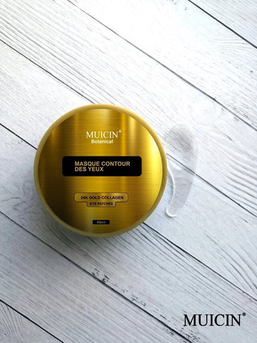 MUICIN - Gold Infused Collagen Eye Patches - Luxurious Eye Revitalizer
