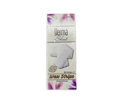 DERMA SHINE WAX STRIPS – NON-WOVEN – 50 STRIPS PACK