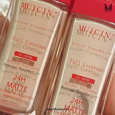 MUICIN - Nude Velvet Full Coverage Foundation - Maximum Smoothness