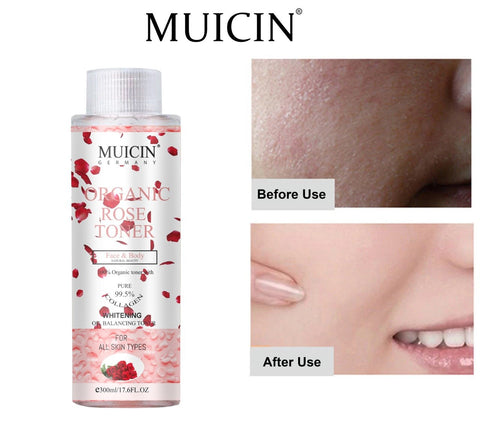 MUICIN - Organic Rose Hydration Toner - Soothe & Refresh