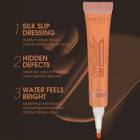 MUICIN - 3D Pro Concealer Orange - Color Correcting Expert