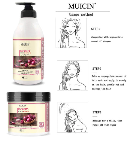 MUICIN - Onion Scalp Mask - Targeted Root Revival