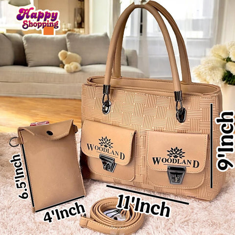 High Quality 2Pcs Shoulder Bag For Girls