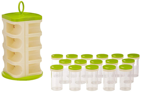 Home.Co - 16pcs Rotating Spice Rack