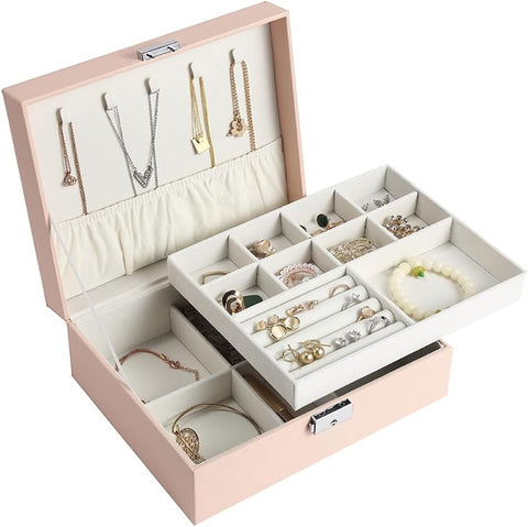 Home.Co - Jewellery Box Large- Pink