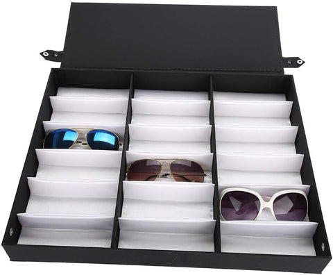 Home.Co- 18 Slot Sun Glasses Organizer