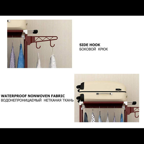 Home.Co- Attachable Cloth Hanger Rack