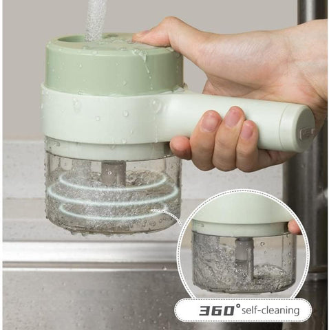 Home.Co- 4 In 1 Handheld Electric Vegetable Cutter