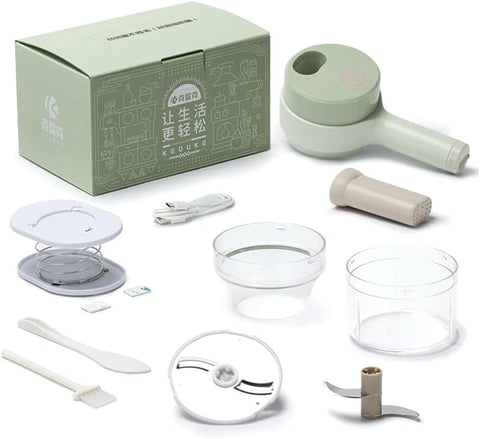 Home.Co- 4 In 1 Handheld Electric Vegetable Cutter