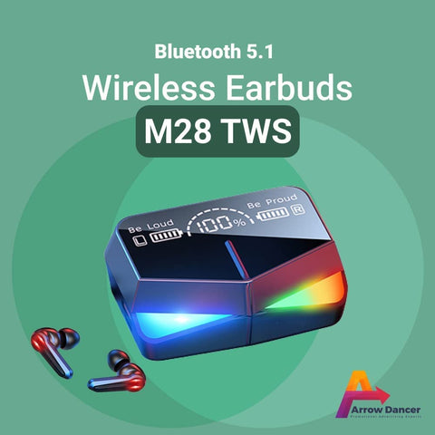 Home.Co - M28 TWS Earbuds with Gaming Mode