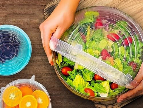 Home.Co - 6pcs Silicone Lids Set