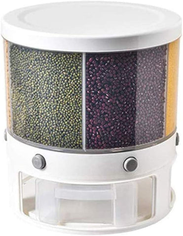 Home.Co- 6 Partition Cereal Dispenser