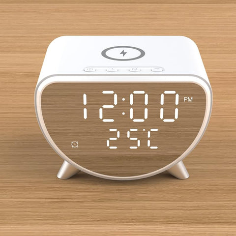 Home.Co- Wireless Charging Desk Clock