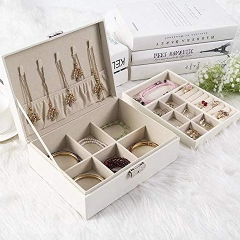 Home.Co - Jewellery Box Large- White