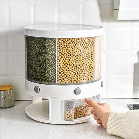 Home.Co- 6 Partition Cereal Dispenser