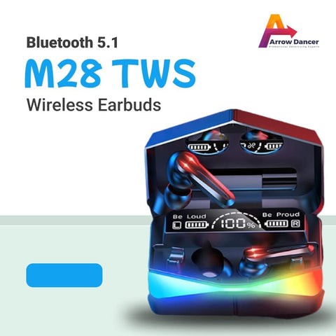 Home.Co - M28 TWS Earbuds with Gaming Mode