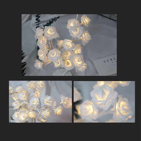 Home.Co - White Flower Lamp