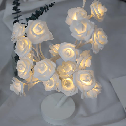 Home.Co - White Flower Lamp