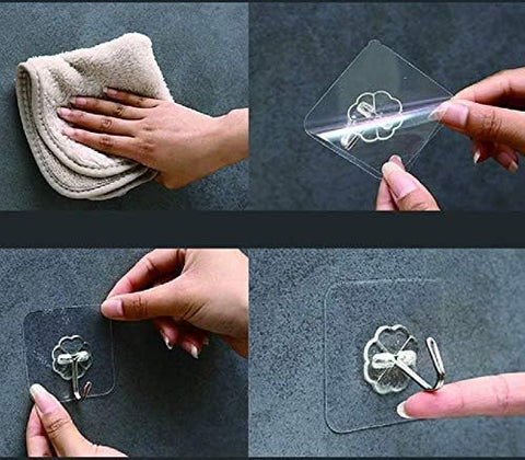 Home.Co- Adhesive Single Hook