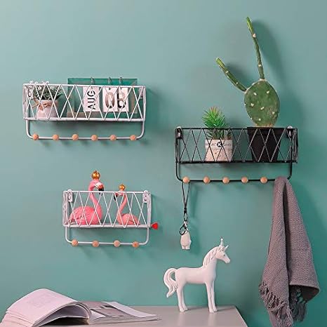 Home.co- Criss Cross Wall Shelf