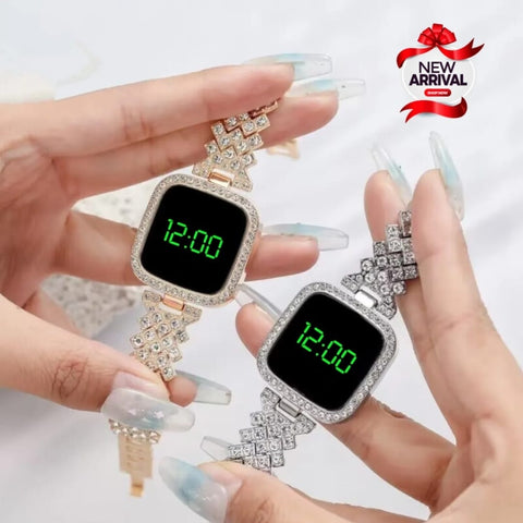 LADIES LED JEWELLERY WATCH