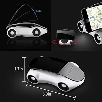 Car Auto Universal Sportscar Shape Adjustable Phone Clip Holder