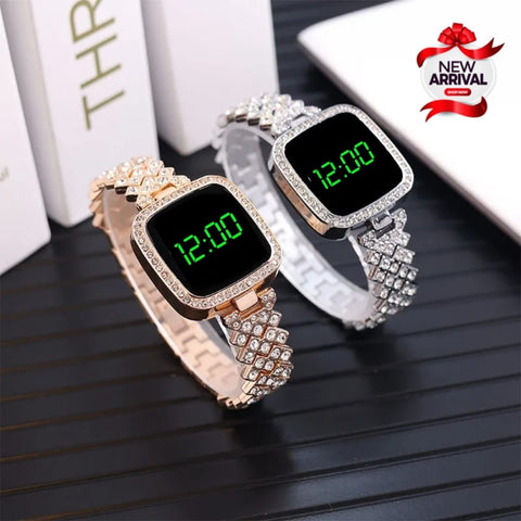 LADIES LED JEWELLERY WATCH