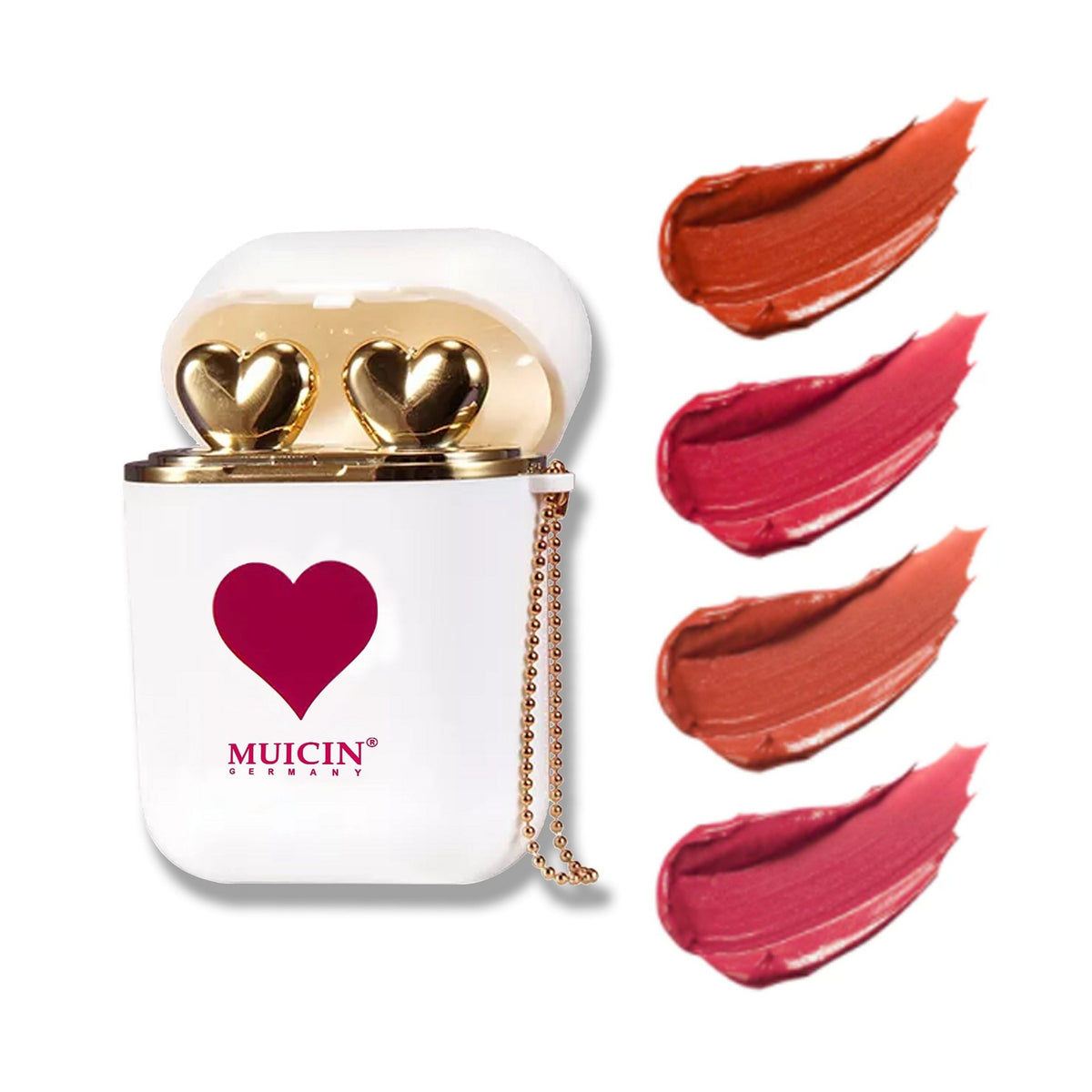 MUICIN - Heart Jelly Shine Lipstick Pods - Luscious Sheer Tints