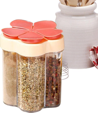 Home.Co- 5 Compartment Spice Jar