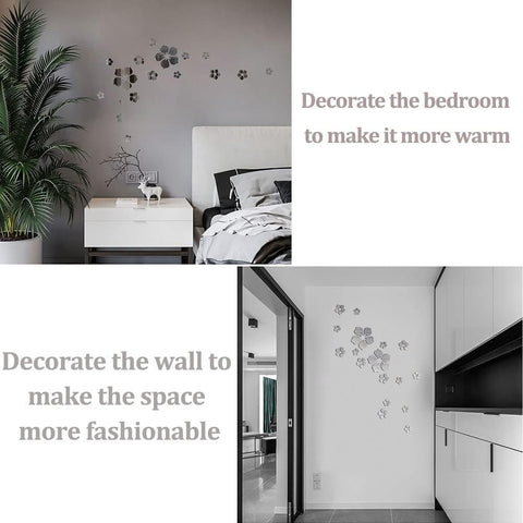 Home.co - Flower Wall Stickers 3D