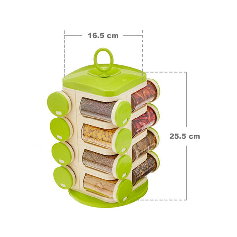 Home.Co - 16pcs Rotating Spice Rack