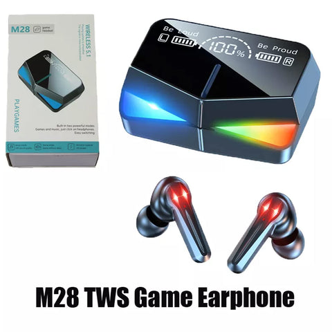 Home.Co - M28 TWS Earbuds with Gaming Mode