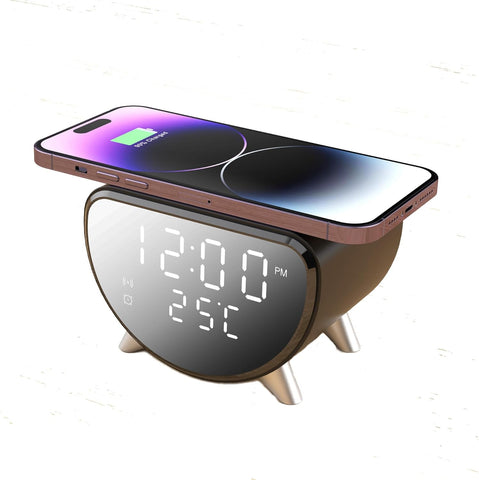 Home.Co- Wireless Charging Desk Clock