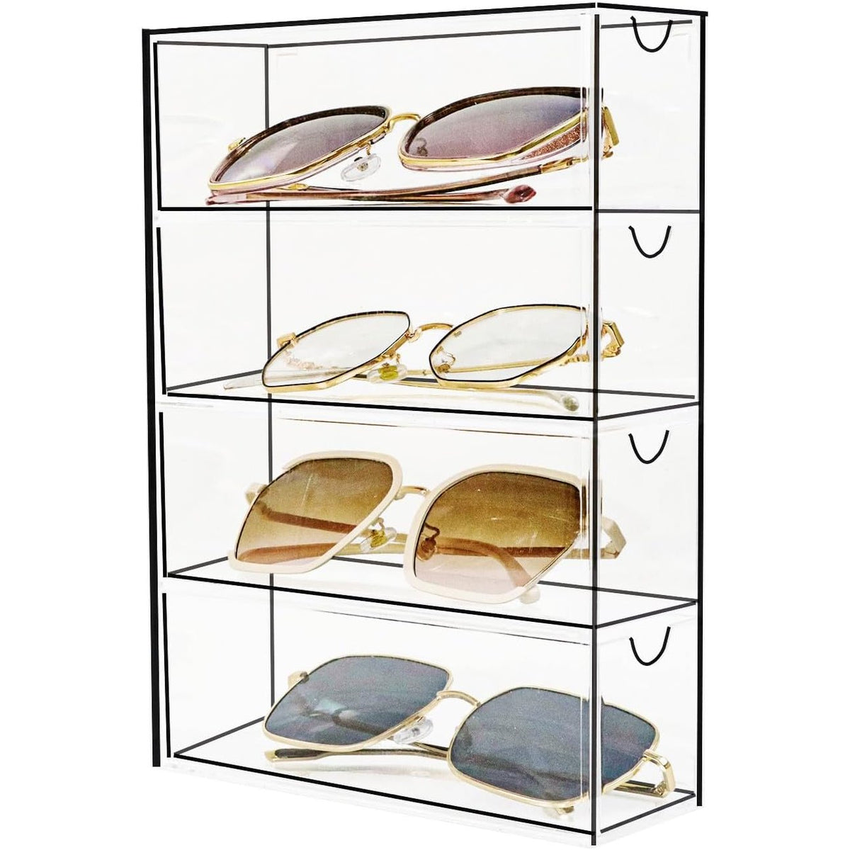 Home.Co - 4Layer Acrylic Sunglasses Storage Box
