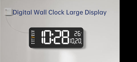 Home.Co- Digital Alarm Clock USB Operated