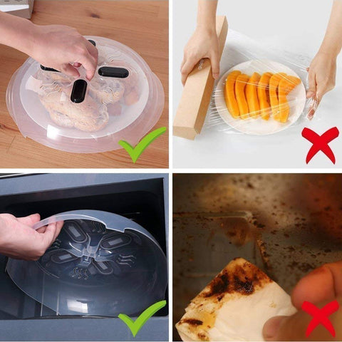 Home.Co - Magnetic Microwave Cover