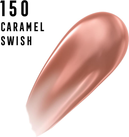 Max Factor 2000 Calorie Lip Glaze, Full Shine Lip Gloss 150-Caramel Swish