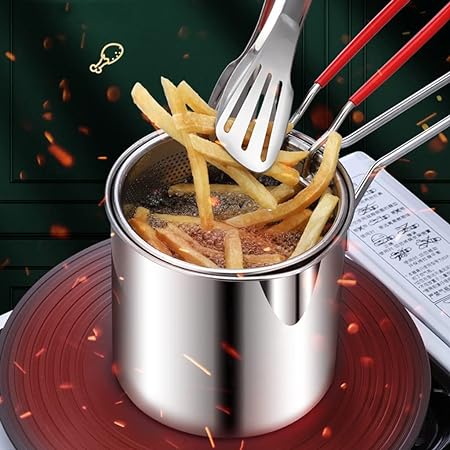Home.Co- Fryer Pot With Stainer