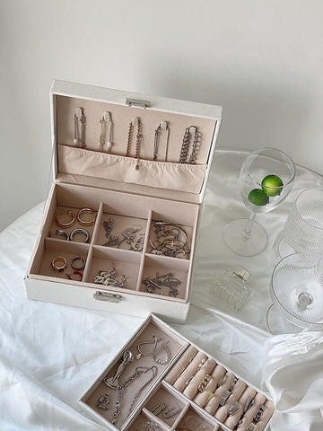 Home.Co - Jewellery Box Large- White