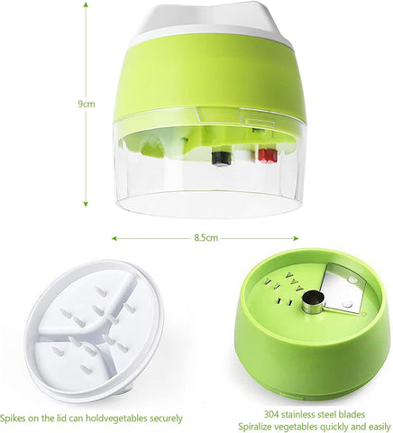 Home.Co - 4in1 Vegetable Spiral Cutter