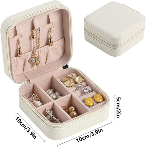 Home.Co - Mini Jewellery Box- White