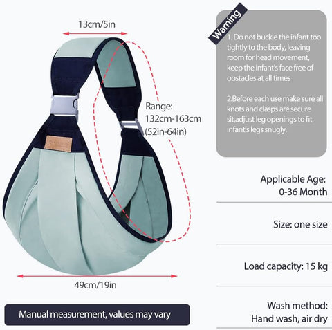 Home.Co-Ergonomic Baby Carrier Sling